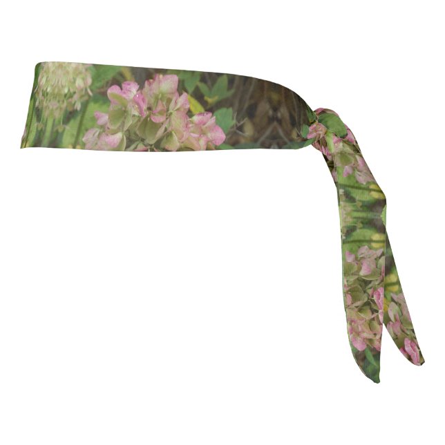 Hidrangea de otoño con hojas de Hosta dorada (Girar 90)