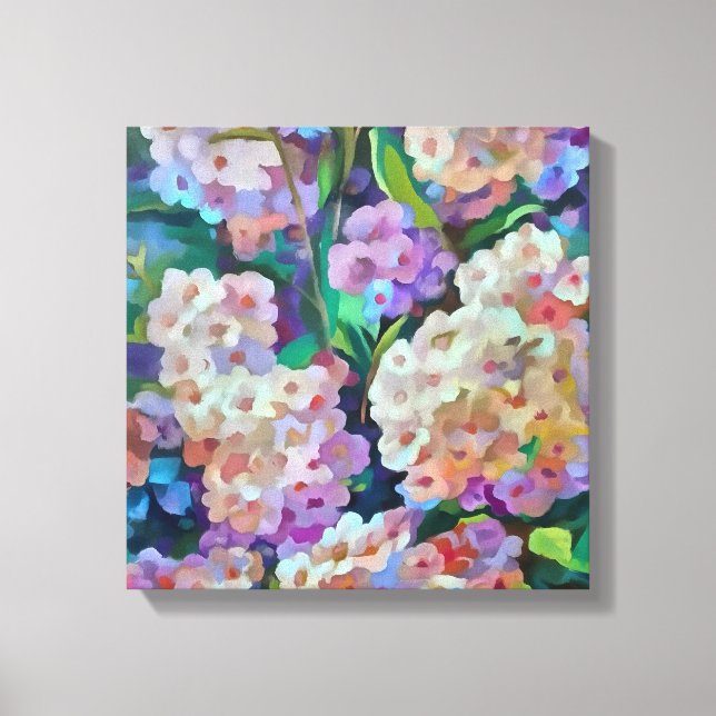 Hidrangeas artísticas Hortensia Arte Abstroral Flo (Anverso)