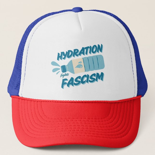 Hidratación contra el Gorra del fascismo (Anverso)