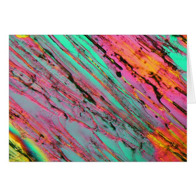 Hielo debajo del microscopio (Anverso (Horizontal))