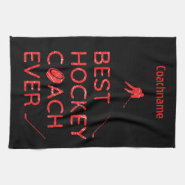 Hielo rojo - Mejor toalla de hoja de hockey para e