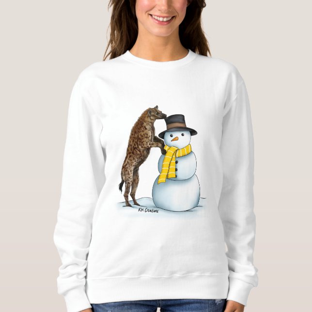 Hiena de vacaciones - sudadera (Anverso)