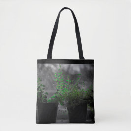 Hierbas en la bolsa de la ventana - Tote de compra