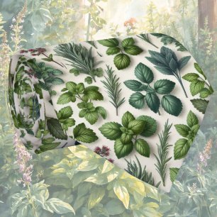 Hierbas Frescas de Jardín Corbata de Cocina para