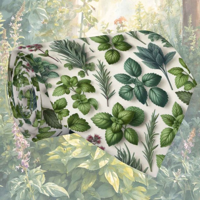 Hierbas Frescas de Jardín | Corbata de Cocina para (Subido por el creador)