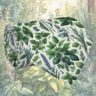 Hierbas Frescas de Jardín   Corbata de Cocina para