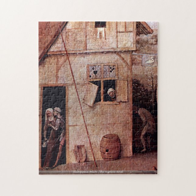 Hieronymus Bosch - El ROMPECABEZAS del detalle de (Vertical)