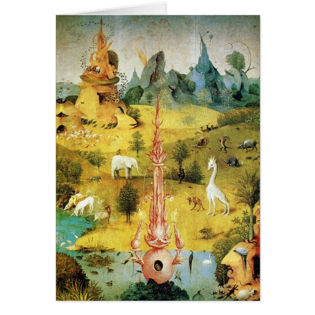 Hieronymus Bosch que pinta arte (Frente)