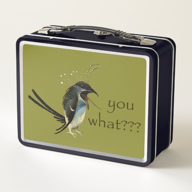 Hieronymus Bosch's Bird Metal Lunchbox (Reverso)