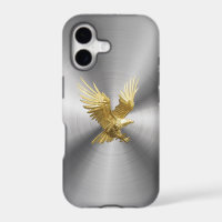 Hierro del acero de Eagle del oro