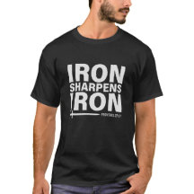 Hierro Sharpens Préverbos de hierro 27:17 Camiseta