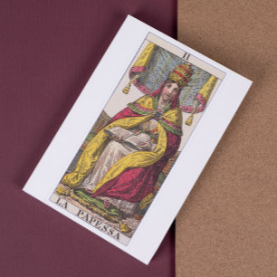 High Priestess Vintage Tarot