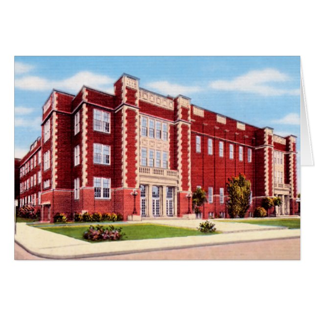 High School secundaria de Lafayette Indiana (Anverso (Horizontal))