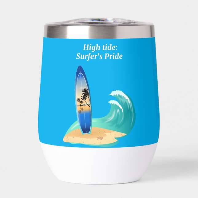 "High Tide: Surfer's Pride" aventura en la playa d (Frente)