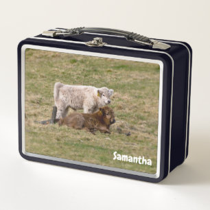 Highland Calves Lunchbox Metalizado
