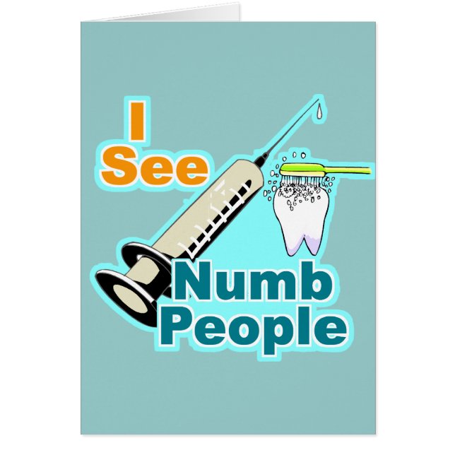 Higienista dental del dentista divertido (Frente)