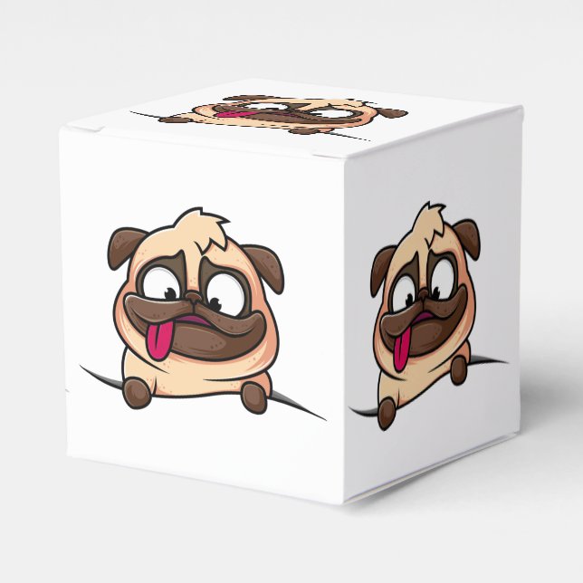 ¡Higos, animales, cachorros, lindos! Caja para reg (Costado Anverso)