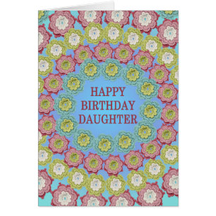 Hija Birthday Crochet Flowers