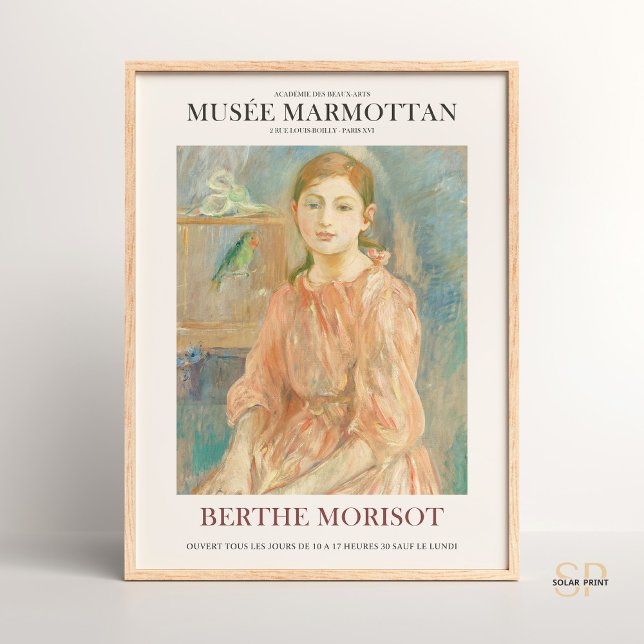 Hija de Berthe Morisot con imagen de arte paraceet (Subido por el creador)