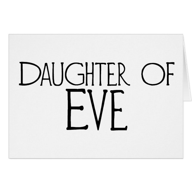 Hija de Eve (Anverso (Horizontal))
