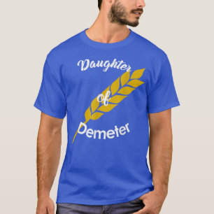 Hija de la camiseta de Dios griego Demeter