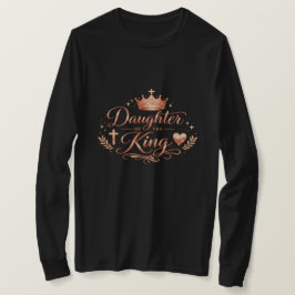 Hija del Rey • Camiseta Cristiana para Mujeres