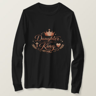 Hija del Rey • Camiseta Cristiana para Mujeres