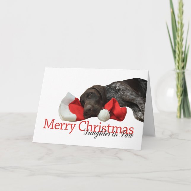 Hija en ley Glossy Grizzly Feliz Navidad (Anverso)