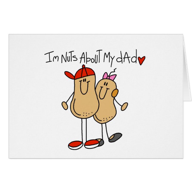 Hija - nueces sobre mis camisetas y regalos del (Anverso (Horizontal))