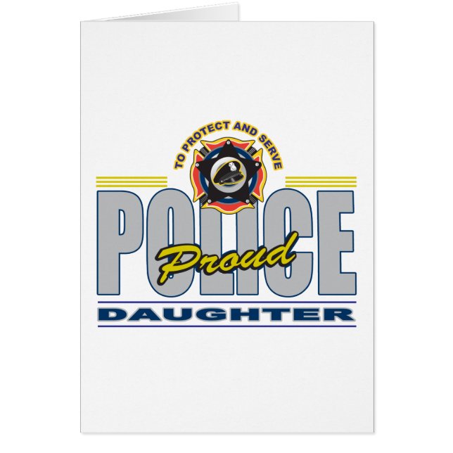 Hija orgullosa de la policía (Frente)