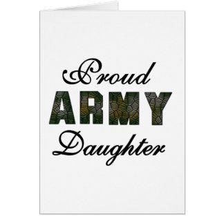 Hija orgullosa del ejército