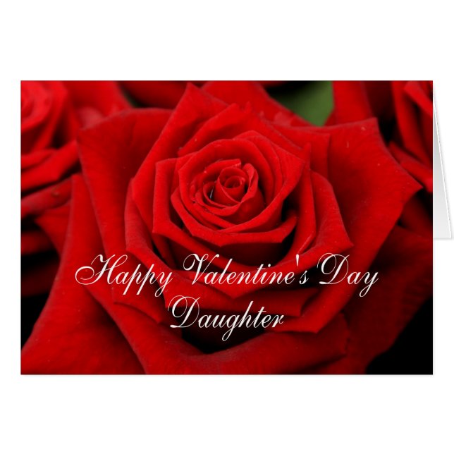 Hija: Rosas del Día de San Valentín (Anverso (Horizontal))