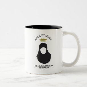 Hijab es mi corona - taza del café sólo