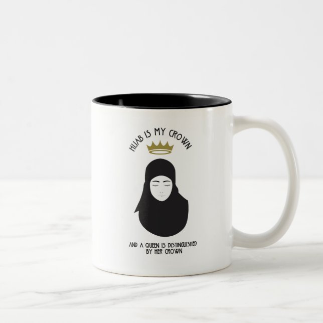 Hijab es mi corona - taza del café sólo (Derecha)