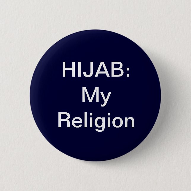 Hijab: Mi botón religioso (Anverso)