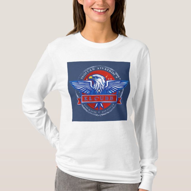 Hijas de la camiseta del Sky Women's Aviation Club (Anverso)