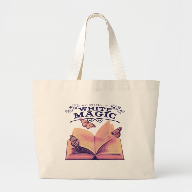 Hijas de la Magia Blanca Bolsa de Comestibles (Frente)