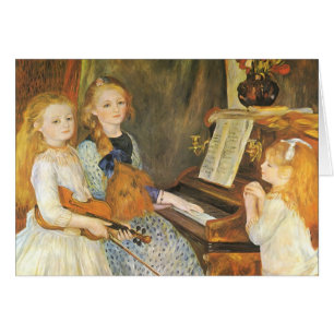 Hijas de Mendes de Catulle por Pierre Renoir
