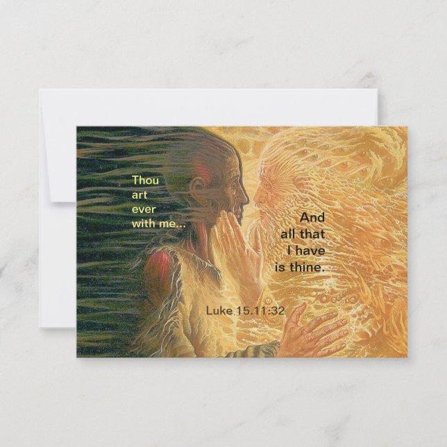 Hijo despilfarrador - tarjeta del rezo (Anverso)