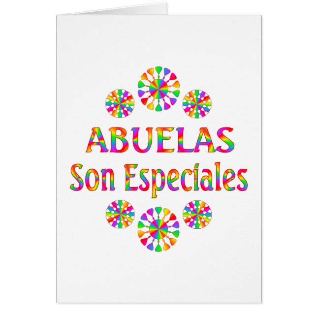 Hijo Especiales de Abuelas (Frente)