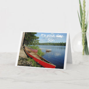 *HIJO* ESPERA QUE TU CUMPLEAÑOS SEA TARJETA DISFRU