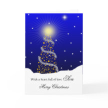 Hijo/Felices Navidad - árbol de navidad