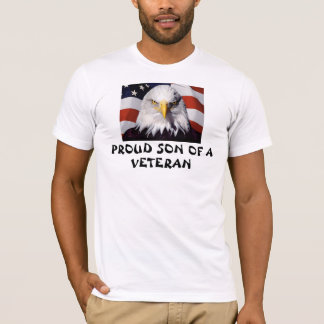HIJO ORGULLOSO DE UNA CAMISETA DEL VETERANO