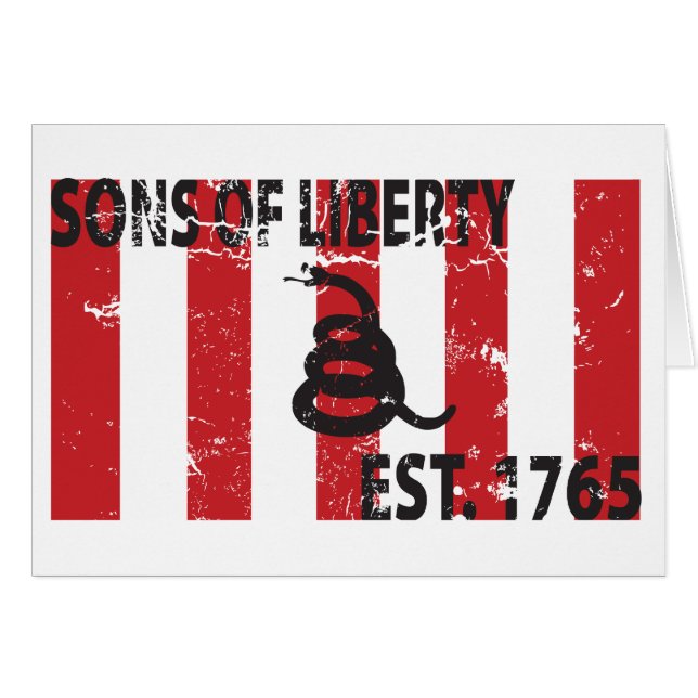 Hijos de la libertad Est. 1765 (Anverso (Horizontal))