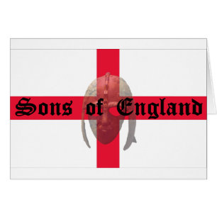 Hijos del casco del sajón del texto de Inglaterra