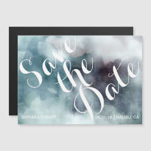 Hikat de moda de acuarela Guardar el imán de fecha