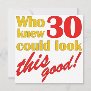 HIlarious 30th Birthday Party Invitaciones