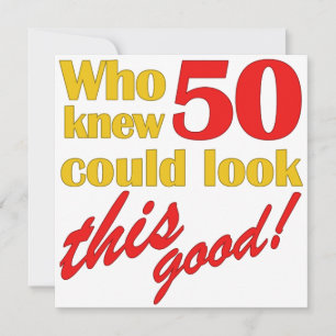 HIlarious 50th Birthday Party Invitaciones