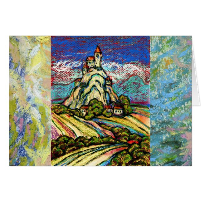 Hill Castle Fantasy (Anverso (Horizontal))