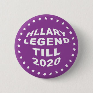 Hillary Clinton 2016 botón púrpura Pinback 2"